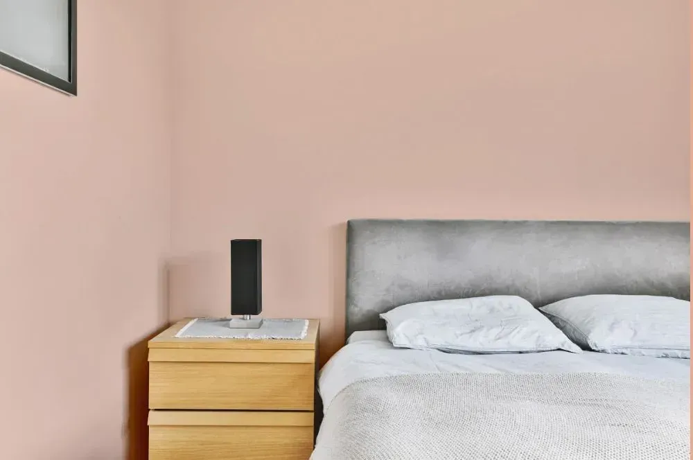 NCS S 1015-Y70R minimalist bedroom
