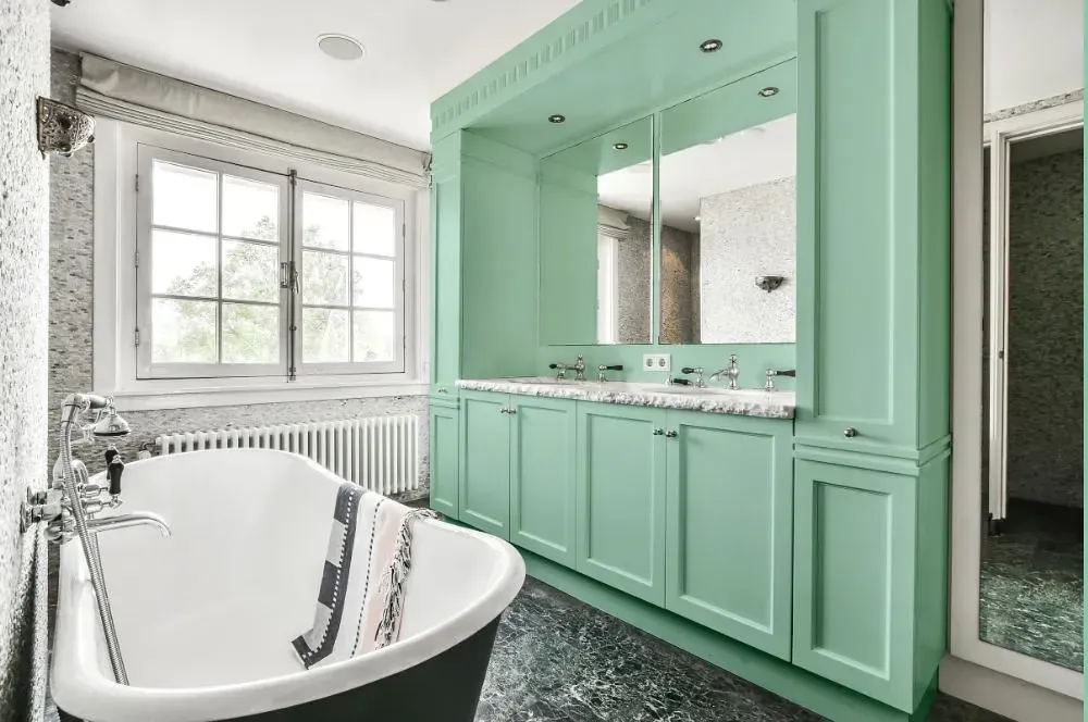 NCS S 1020-B90G victorian bathroom paint