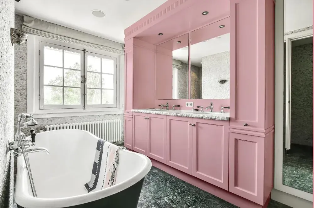 NCS S 1020-R10B victorian bathroom paint