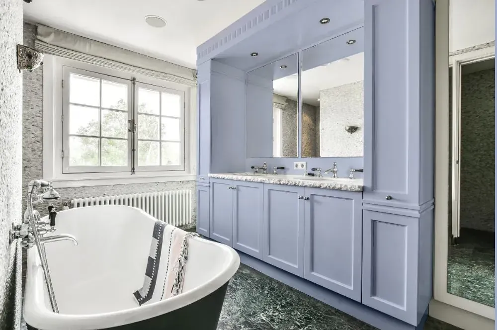 NCS S 1020-R70B victorian bathroom paint