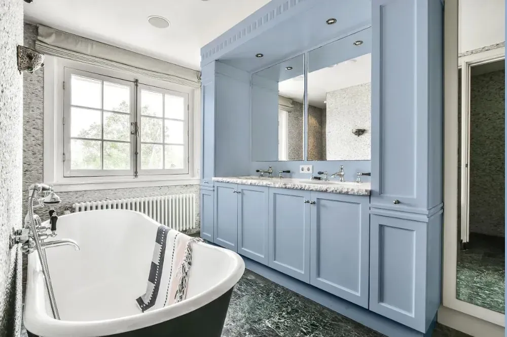 NCS S 1020-R80B victorian bathroom paint