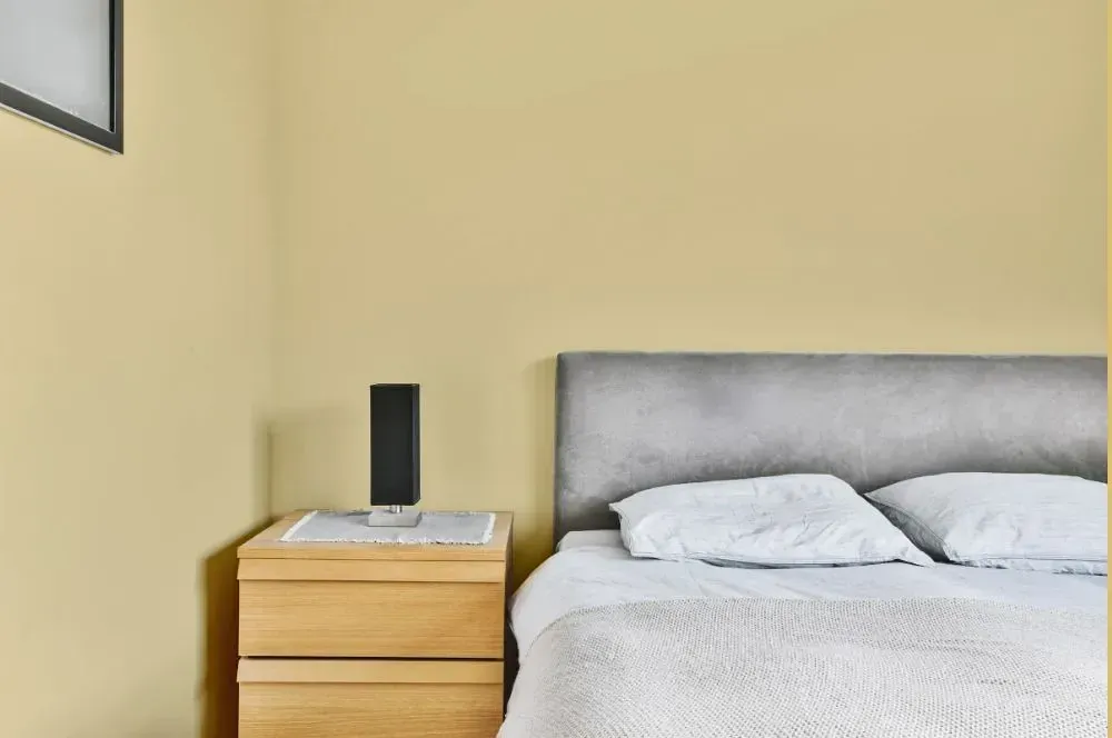 NCS S 1020-Y10R minimalist bedroom