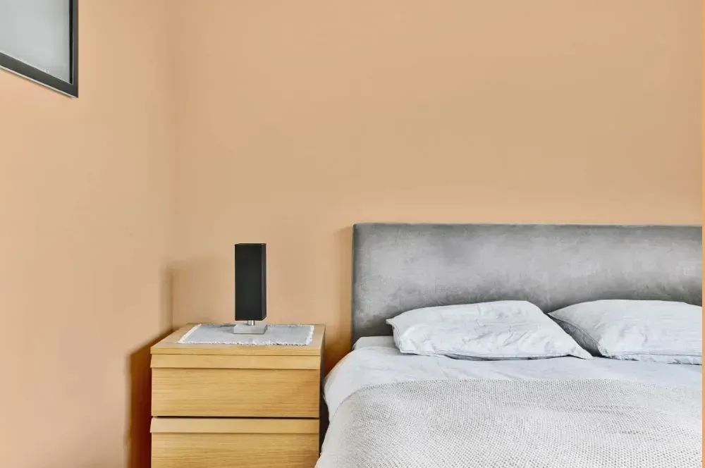 NCS S 1020-Y40R minimalist bedroom