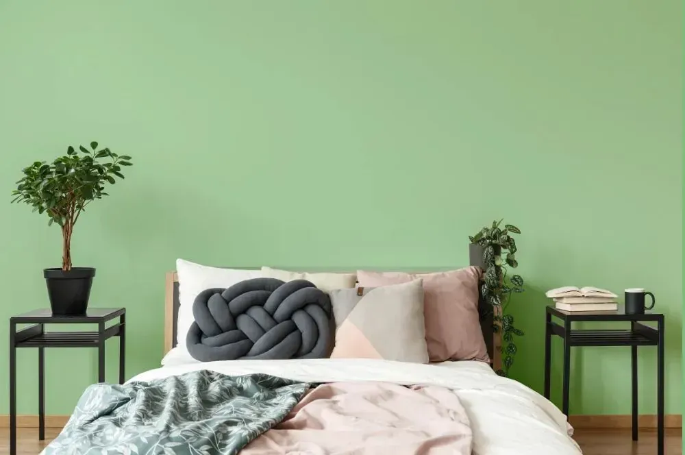 NCS S 1030-G20Y scandinavian bedroom