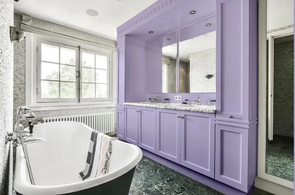 NCS S 1030-R60B victorian bathroom paint