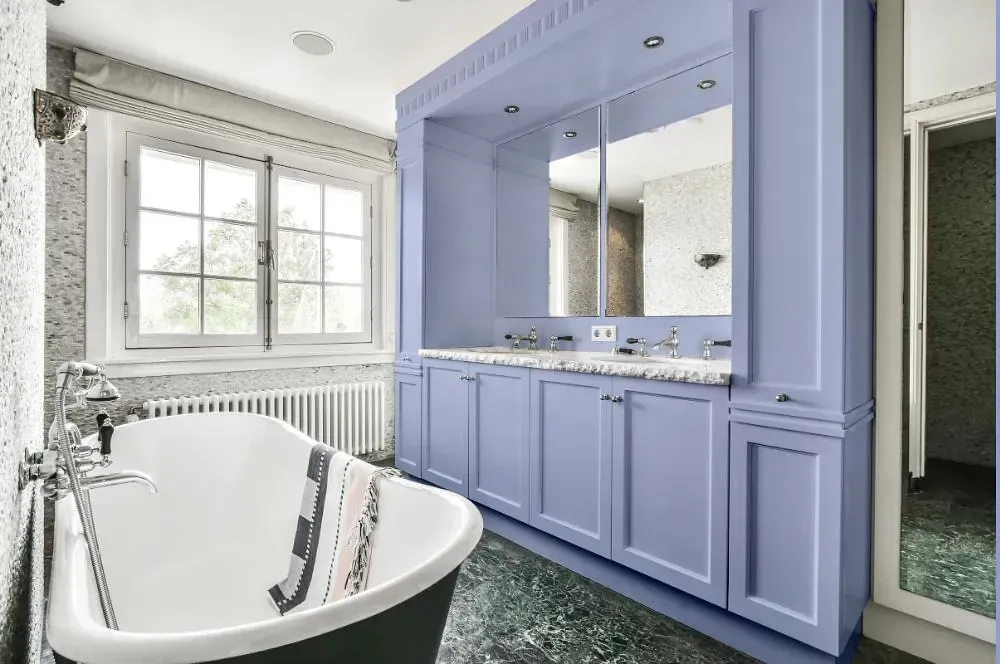 NCS S 1030-R70B victorian bathroom paint