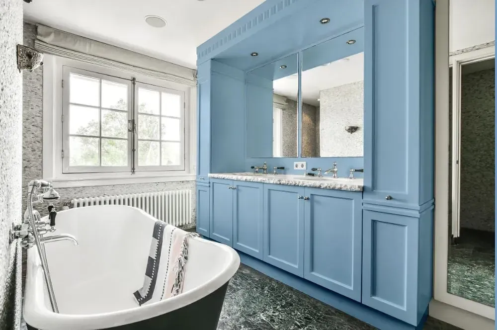 NCS S 1030-R90B victorian bathroom paint