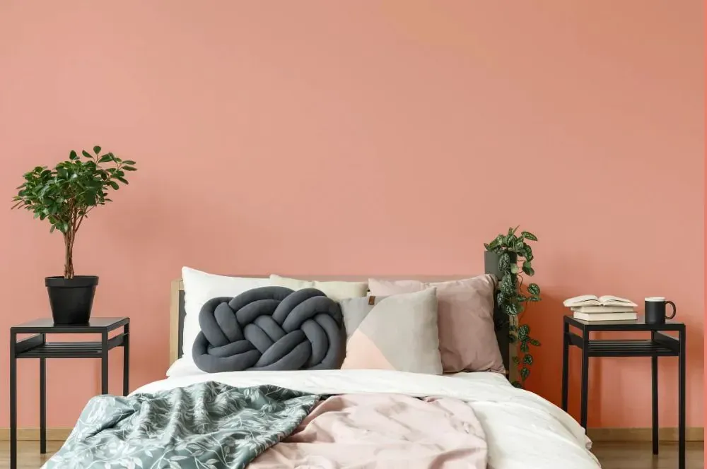 NCS S 1030-Y80R scandinavian bedroom