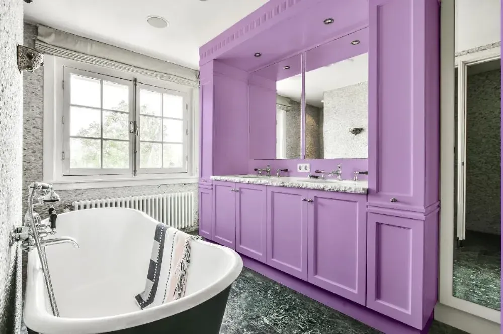 NCS S 1040-R50B victorian bathroom paint