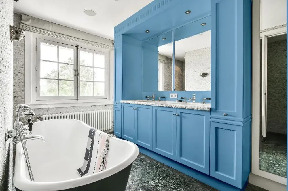 NCS S 1040-R90B victorian bathroom paint