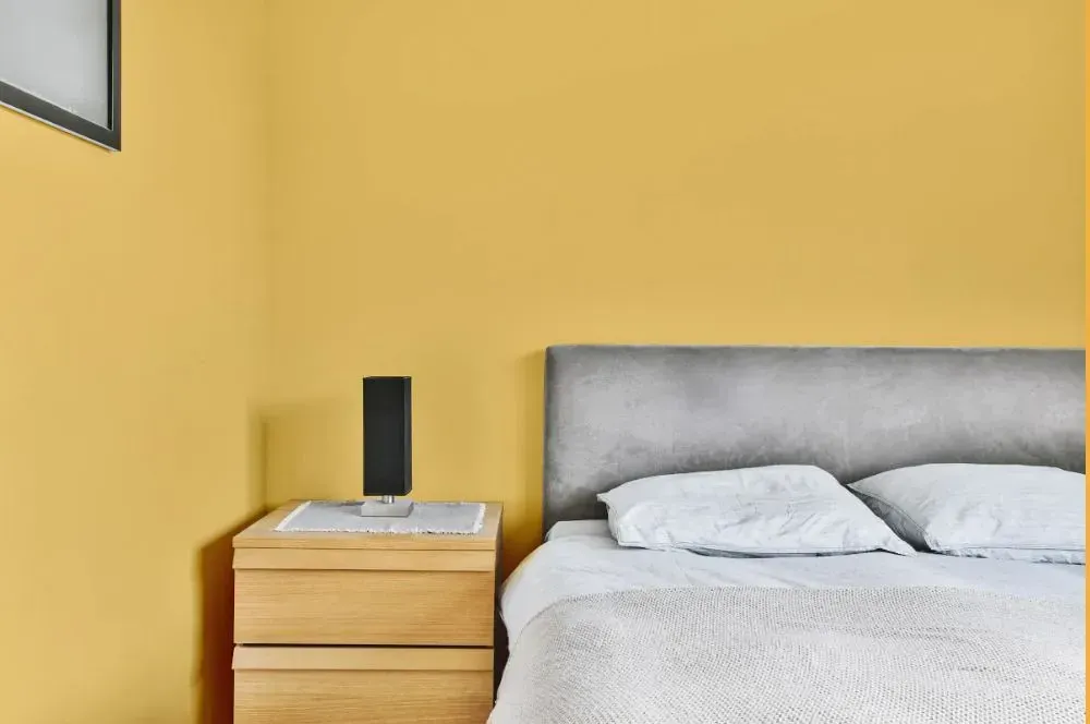 NCS S 1040-Y10R minimalist bedroom