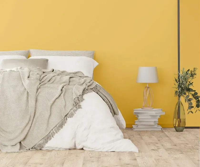 NCS S 1040-Y10R cozy bedroom wall color