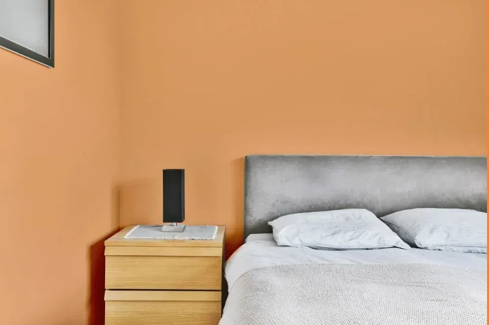 NCS S 1040-Y40R minimalist bedroom