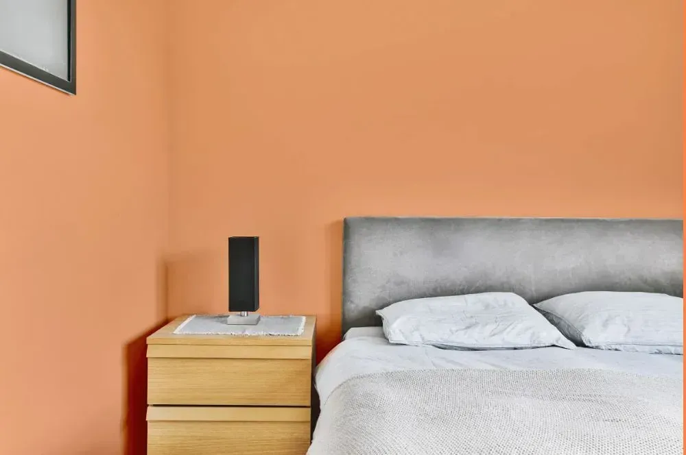 NCS S 1040-Y50R minimalist bedroom