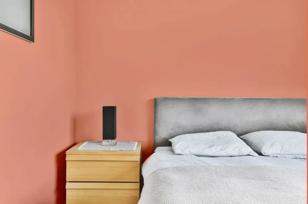 NCS S 1040-Y70R minimalist bedroom