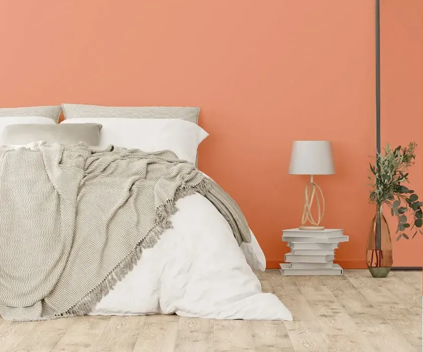 NCS S 1040-Y70R cozy bedroom wall color