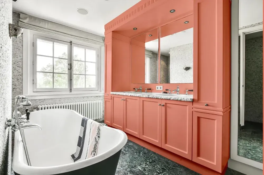 NCS S 1040-Y80R victorian bathroom paint