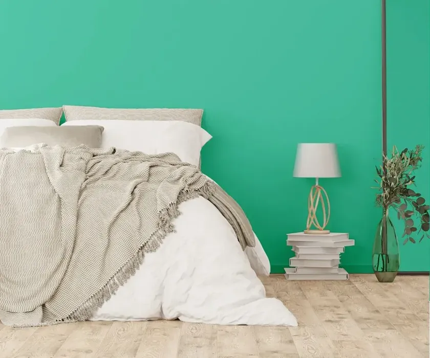 NCS S 1050-B90G cozy bedroom wall color