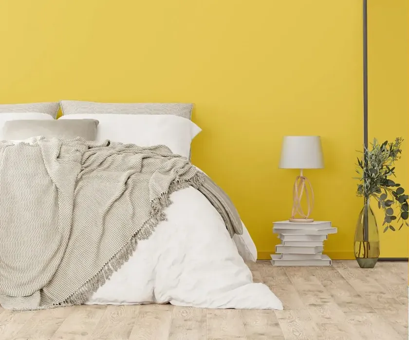 NCS S 1050-Y cozy bedroom wall color