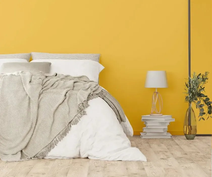 NCS S 1050-Y10R cozy bedroom wall color