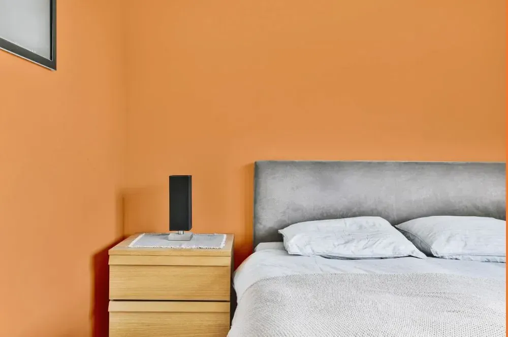NCS S 1050-Y40R minimalist bedroom