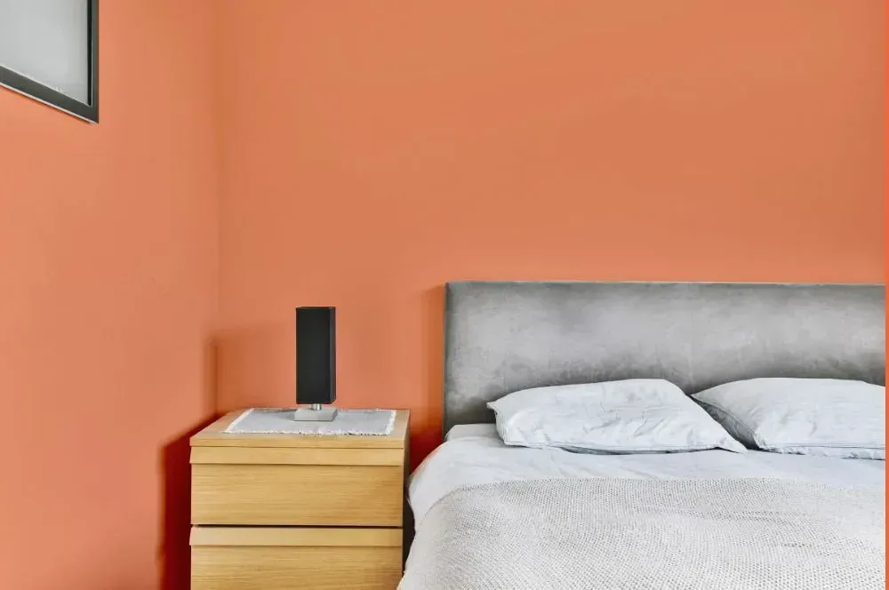 NCS S 1050-Y60R minimalist bedroom