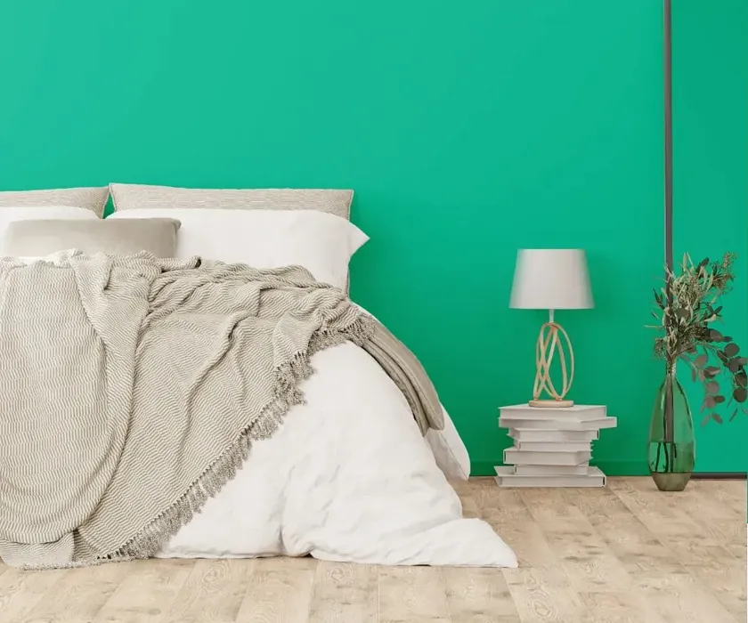 NCS S 1055-B90G cozy bedroom wall color