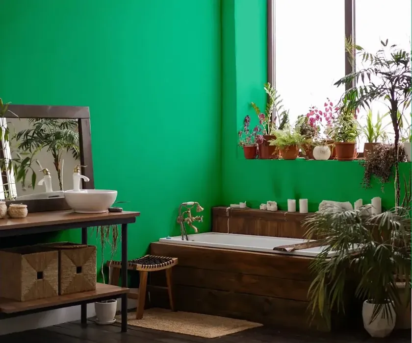 NCS S 1060-G boho bathroom