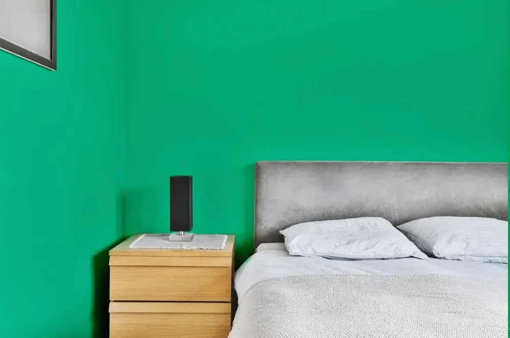NCS S 1060-G minimalist bedroom
