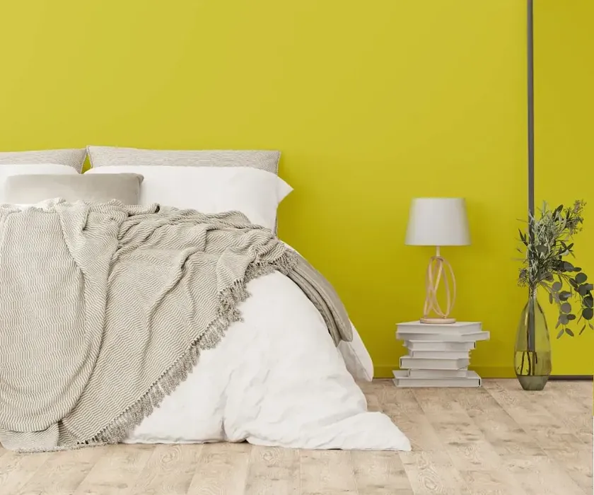 NCS S 1060-G80Y cozy bedroom wall color