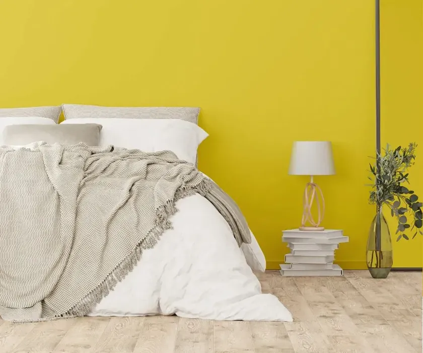 NCS S 1060-G90Y cozy bedroom wall color