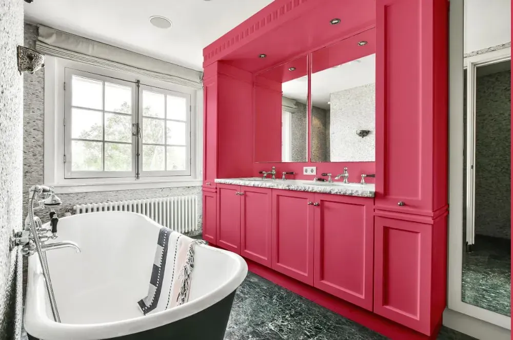 NCS S 1060-R10B victorian bathroom paint