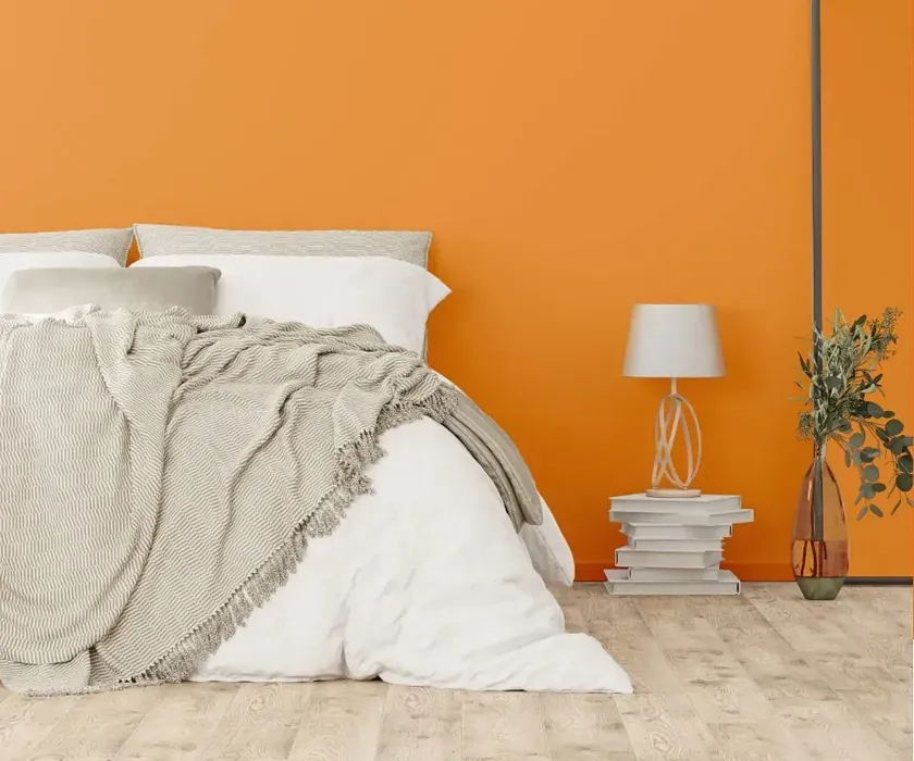 NCS S 1060-Y40R cozy bedroom wall color
