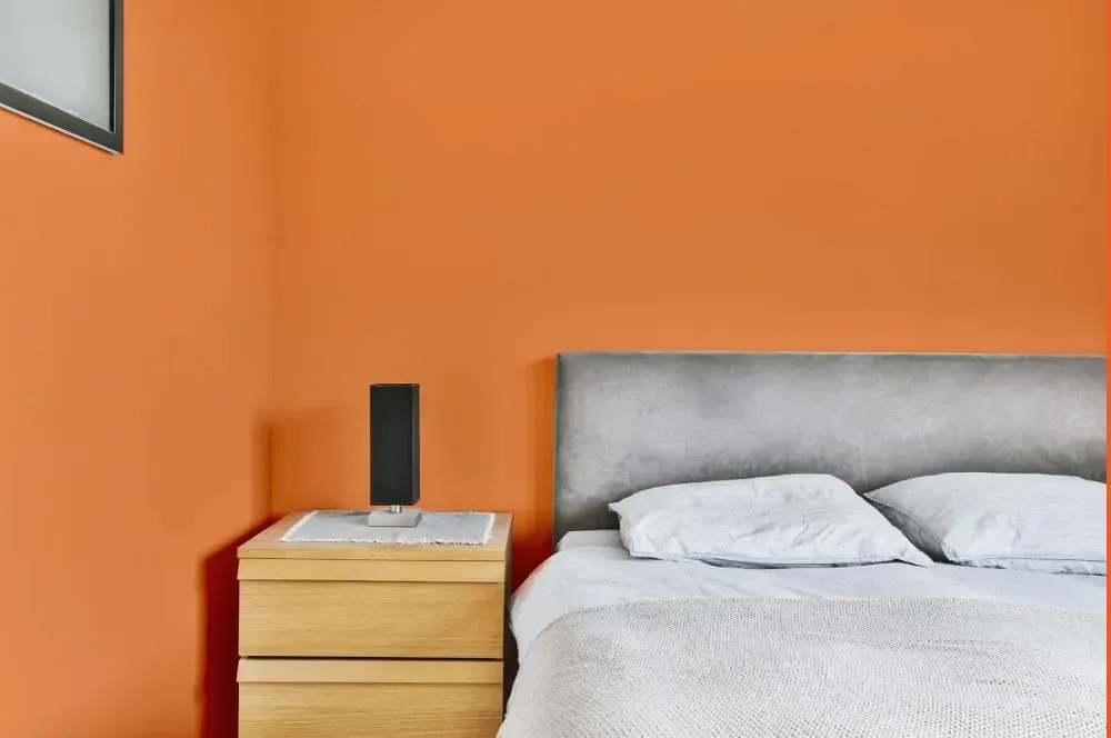 NCS S 1060-Y50R minimalist bedroom