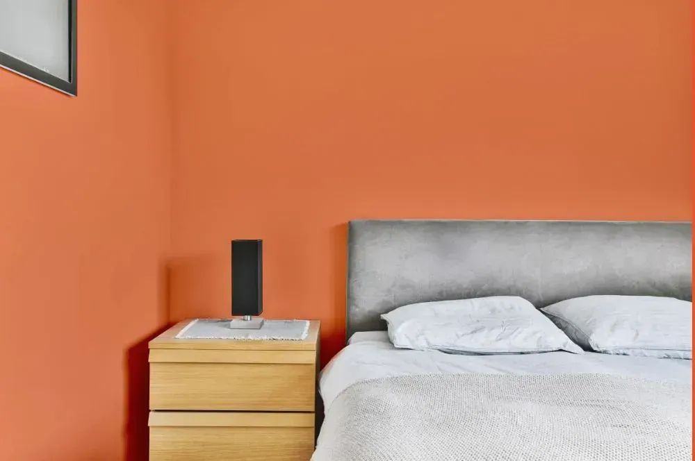 NCS S 1060-Y60R minimalist bedroom