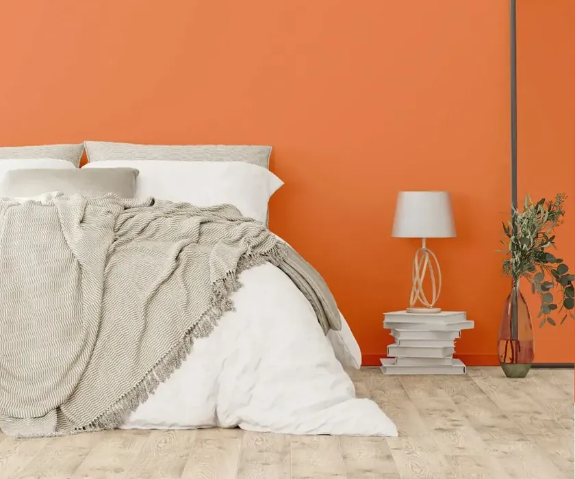 NCS S 1060-Y60R cozy bedroom wall color