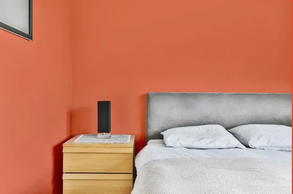 NCS S 1060-Y70R minimalist bedroom