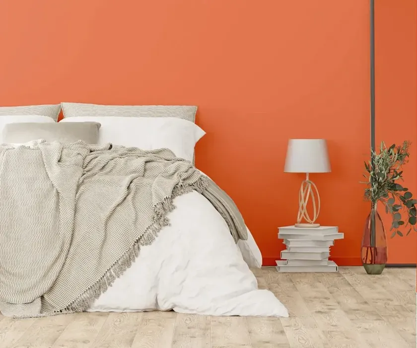 NCS S 1060-Y70R cozy bedroom wall color