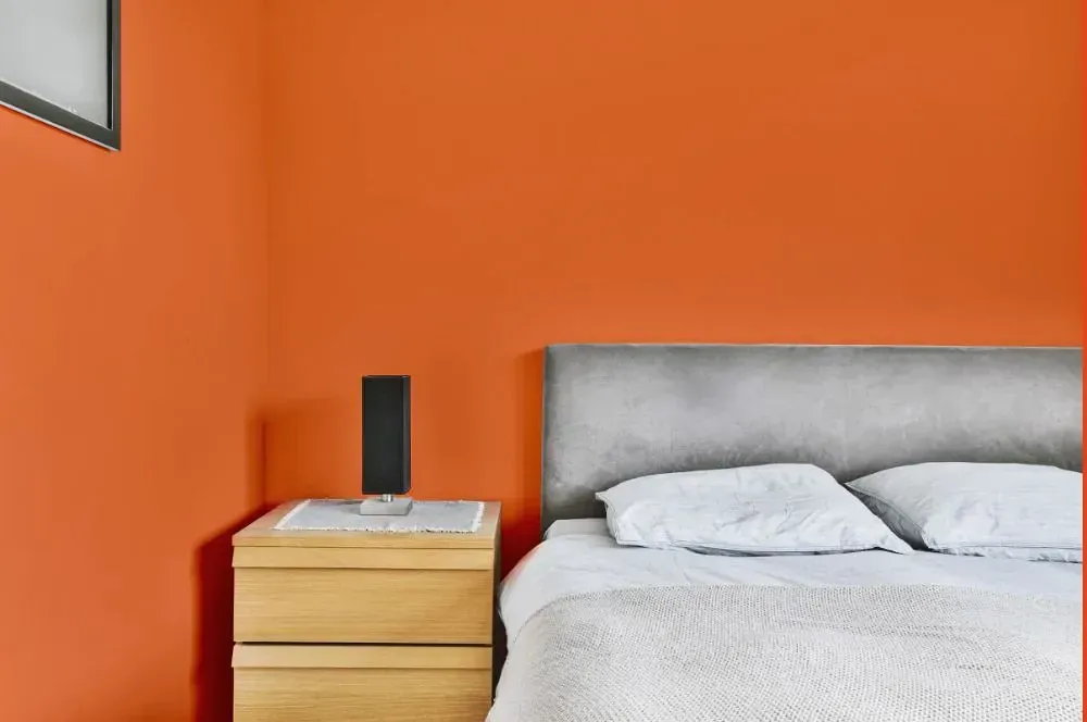 NCS S 1070-Y60R minimalist bedroom
