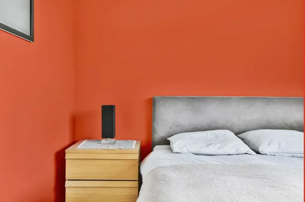 NCS S 1070-Y70R minimalist bedroom