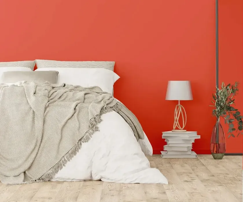 NCS S 1070-Y80R cozy bedroom wall color