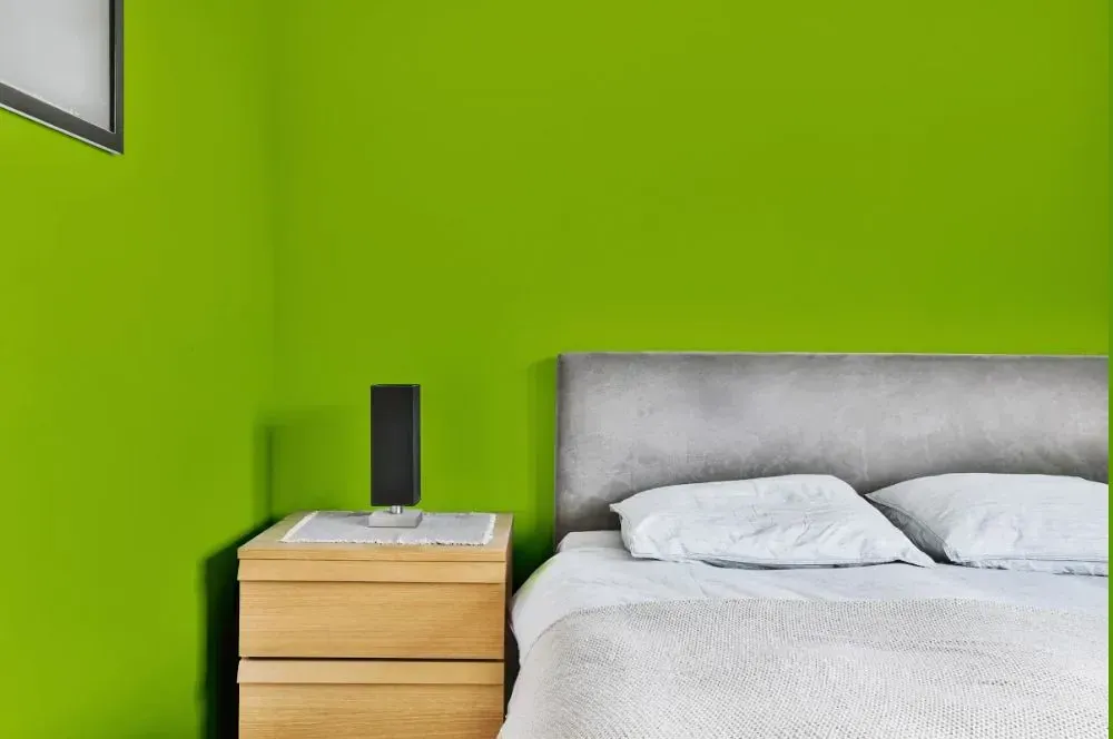 NCS S 1075-G40Y minimalist bedroom