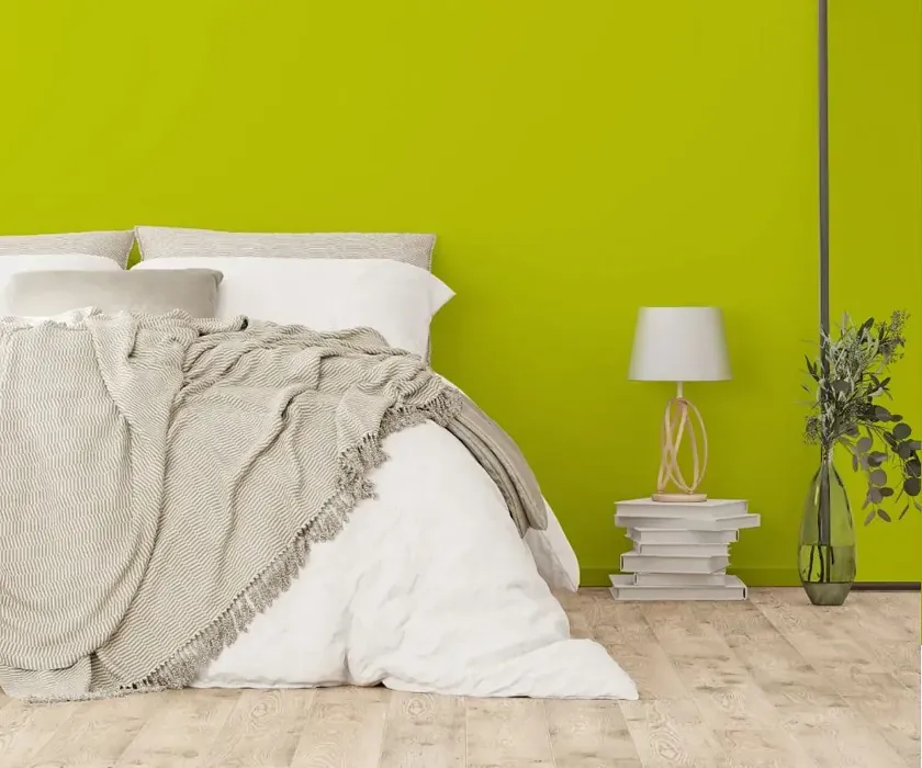 NCS S 1075-G60Y cozy bedroom wall color