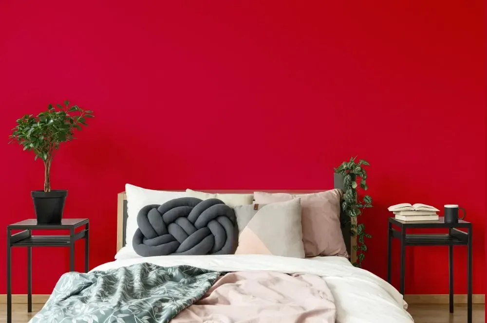 NCS S 1080-R scandinavian bedroom