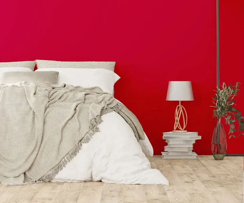 NCS S 1080-R cozy bedroom wall color
