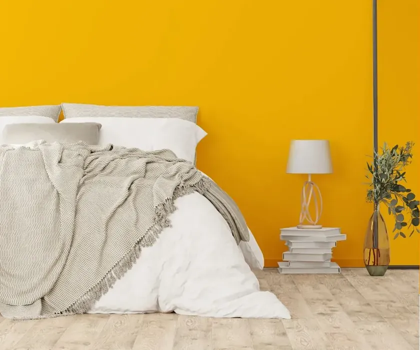 NCS S 1080-Y10R cozy bedroom wall color