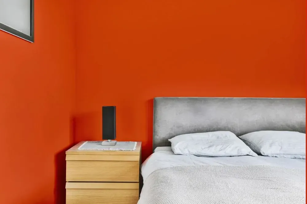 NCS S 1080-Y70R minimalist bedroom