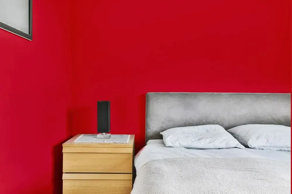 NCS S 1080-Y90R minimalist bedroom