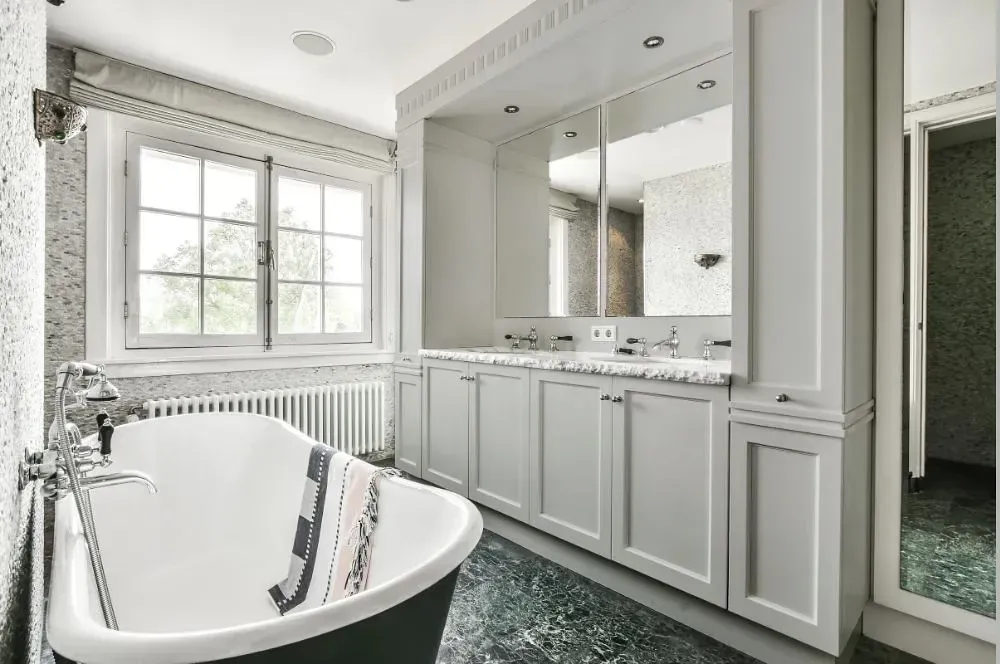 NCS S 1502-G victorian bathroom paint