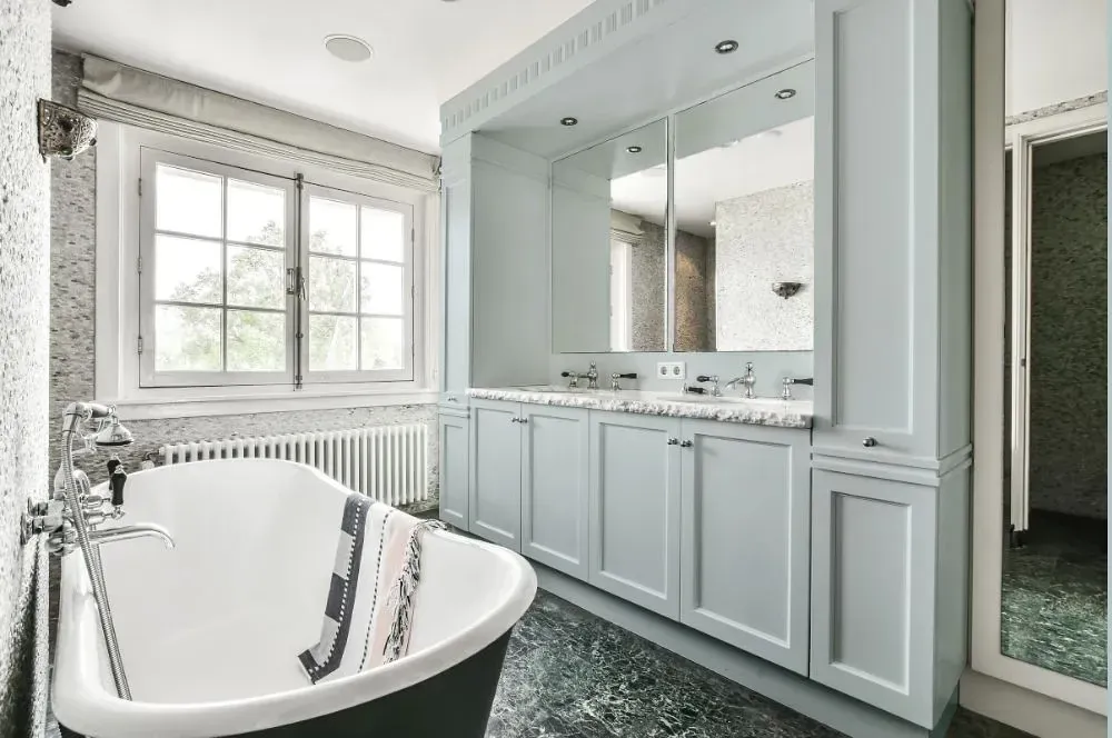 NCS S 1505-B20G victorian bathroom paint